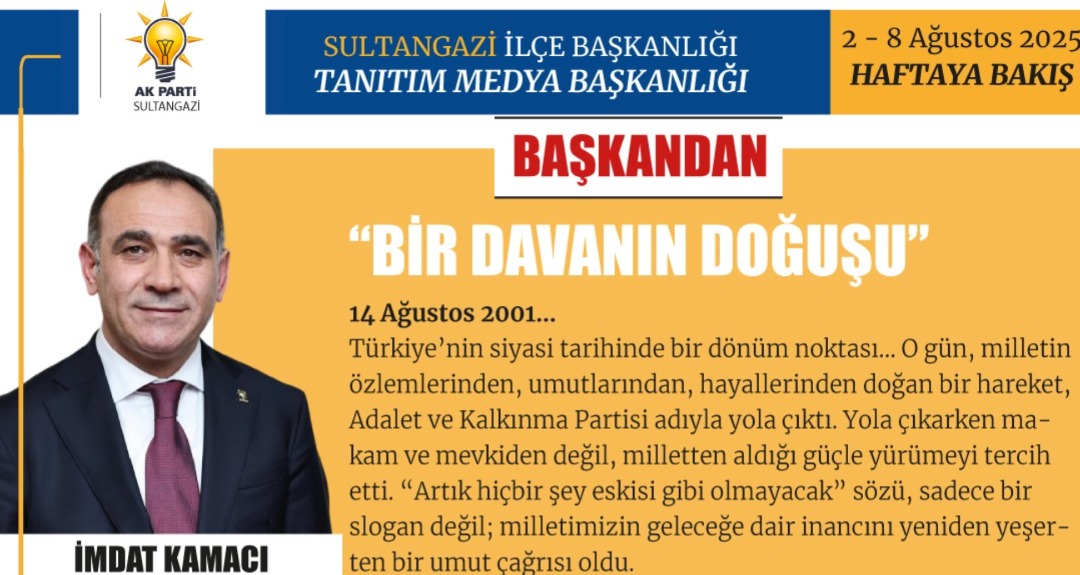 BİR DAVANIN DOĞUŞU
