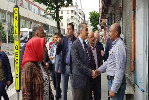 İlçe Başkanımız Esnaf Ziyaretlerine Tüm Hızıyla Devam Ediyor.