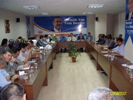 SULTANGAZİ BELEDİYESİ MECLİS ÜYELERİNİN NEZAKET ZİYARETİ